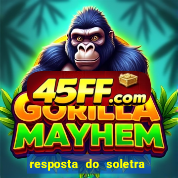 resposta do soletra de hoje